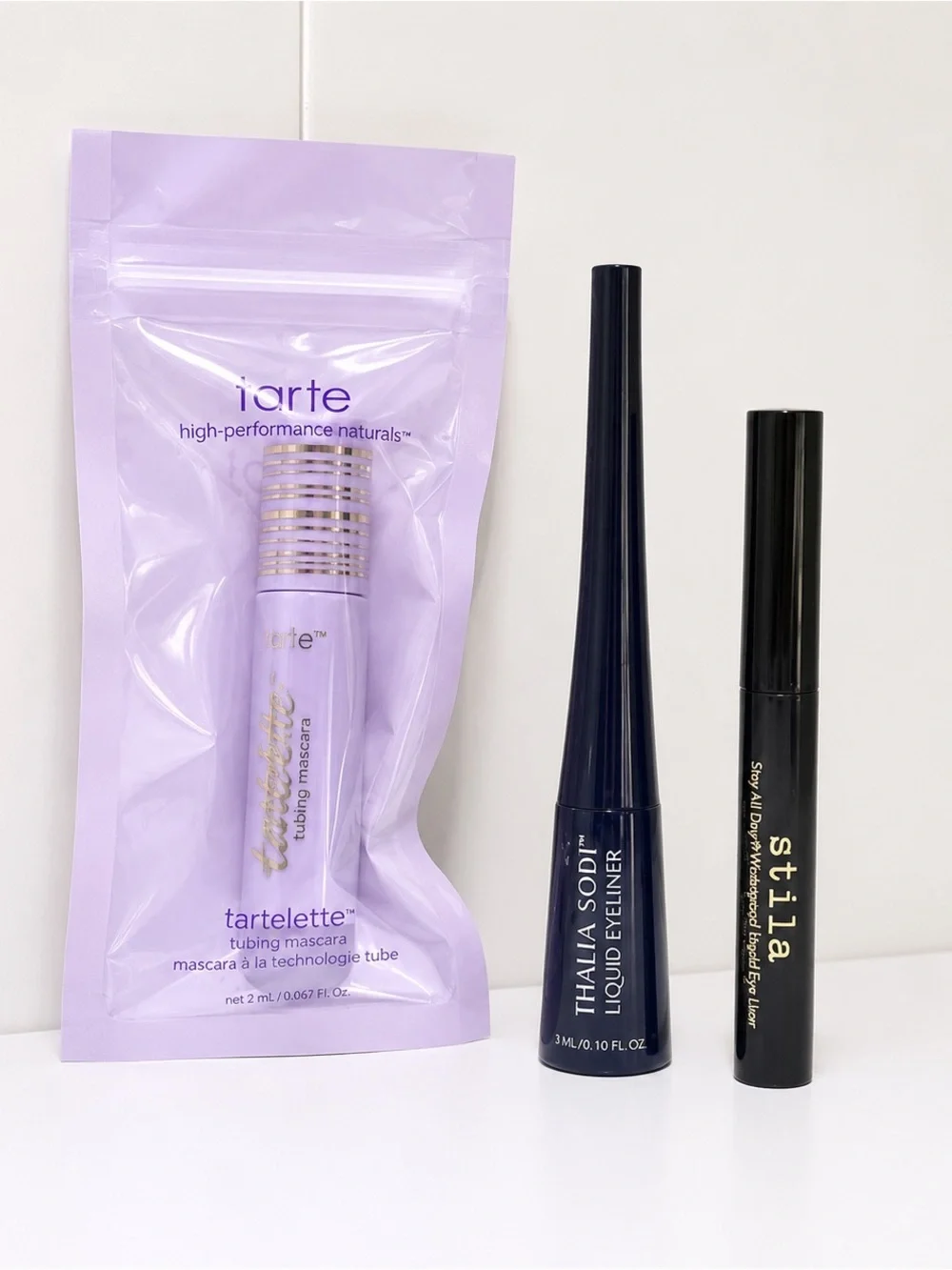 Liquid Eyeliners & Tarte Mascara-3 Mini’s-NEW